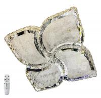 Люстра потолочная светодиодная SL685/4 Crystal Chrome Studio Led от производителя светодиодных потолочных люстр Studio Led