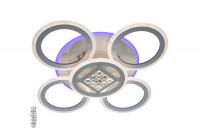 Люстра потолочная светодиодная SL505/4+1 RGB White Studio Led от производителя светодиодных потолочных люстр Studio Led