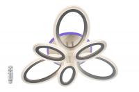 Люстра потолочная светодиодная SL559/6 RGB White Studio Led от производителя светодиодных потолочных люстр Studio Led