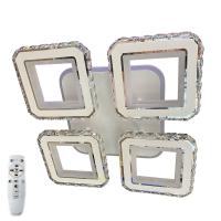 Люстра потолочная светодиодная SL795/4 RGB Crystal White+Chrome Studio Led от производителя светодиодных потолочных люстр Studio Led