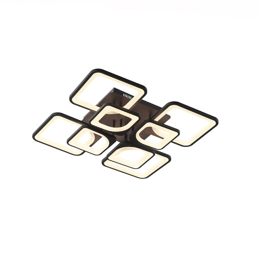 Светодиодная потолочная люстра Studio Led 9902/4+4 Black от производителя светодиодных потолочных люстр Studio Led