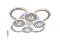 Люстра потолочная светодиодная SL507/4+4 RGB White Studio Led от производителя светодиодных потолочных люстр Studio Led