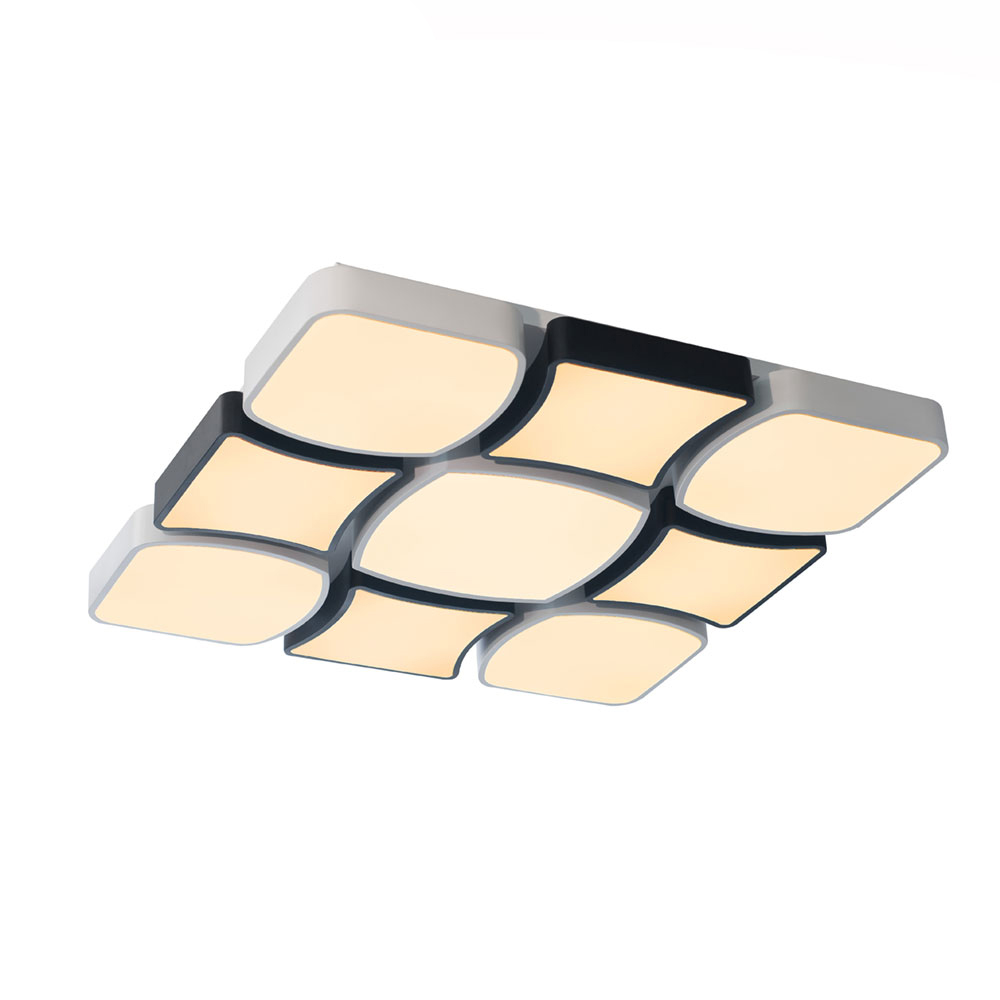 Светодиодная потолочная люстра Studio Led 9919/9 White+Black от производителя светодиодных потолочных люстр Studio Led