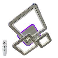 Люстра потолочная светодиодная SL792/3 RGB Crystal White+Chrome Studio Led от производителя светодиодных потолочных люстр Studio Led