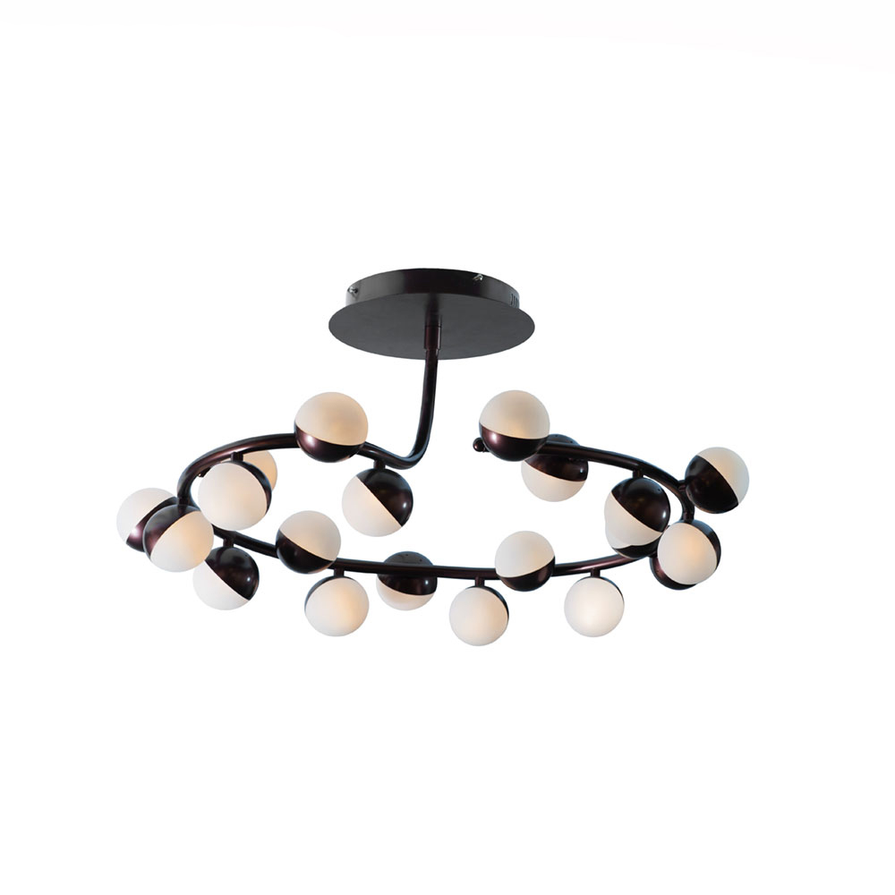 Светодиодная потолочная люстра Studio Led 28250/20 Coffee от производителя светодиодных потолочных люстр Studio Led